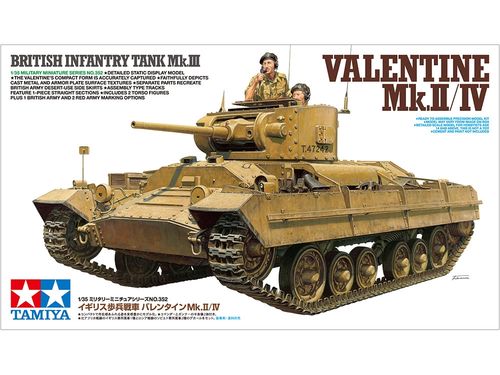 Tamiya 1:35 - British Infantry Tank Valentine Mk.II/IV (35352)