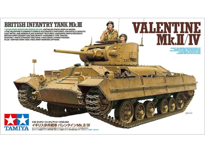 Hovedbilde Tamiya 1:35 - British Infantry Tank Valentine ...