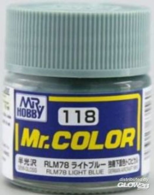 Hovedbilde RLM 78 Light Blue C118 - Mr. Color 10ml