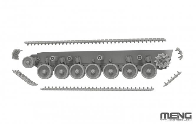 Hovedbilde Meng Model 1:72 - German Main Battle Tank Leopard ...