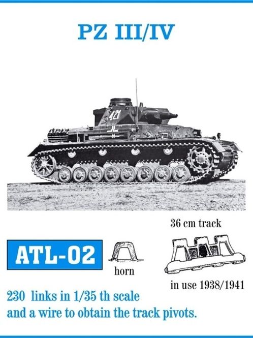 Hovedbilde FriulModel 1:35 - ATL-02 PZ III/IV