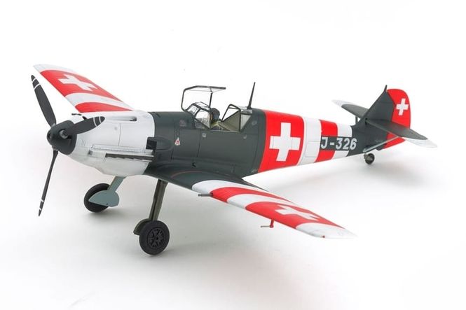 Hovedbilde Tamiya 1:48 Swiss Messerschmitt Bf109 E-3 (25200)