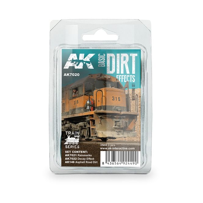 Hovedbilde AK-Interactive AK7020 Basic Dirt Effects ...