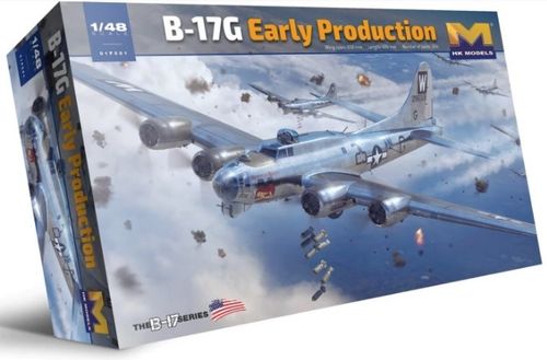 HK Models 1:48 - Boeing B-17G Flying Fortress - early production
