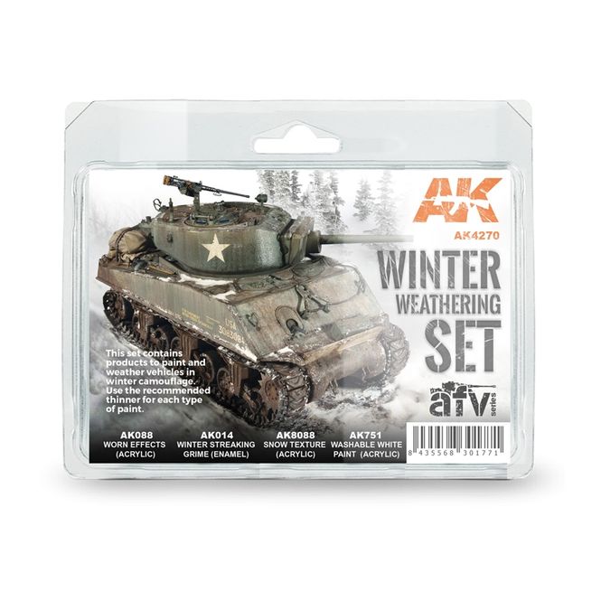Main Image AK-Interactive AK4270 Winter Weathering Set