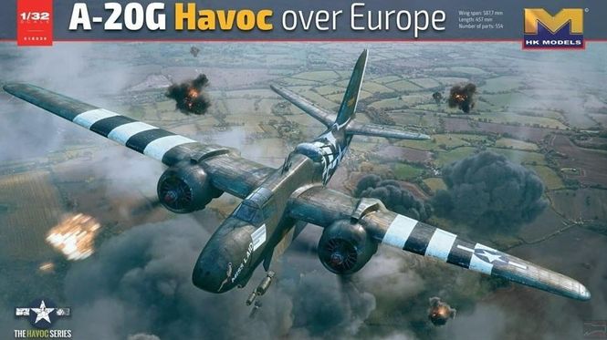 Hovedbilde HK Models 1:32 - Douglas A-20G Havoc 