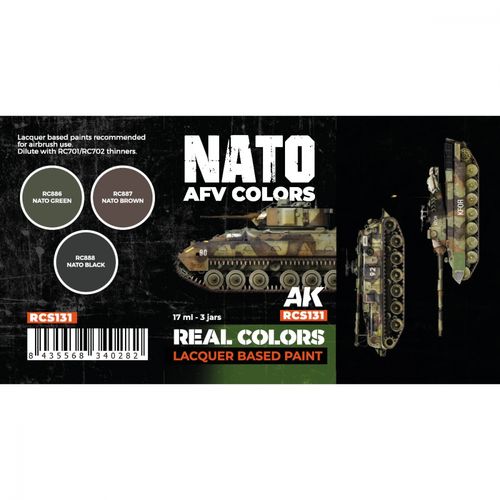 AK-Interactive RCS131 NATO AFV Colors Set