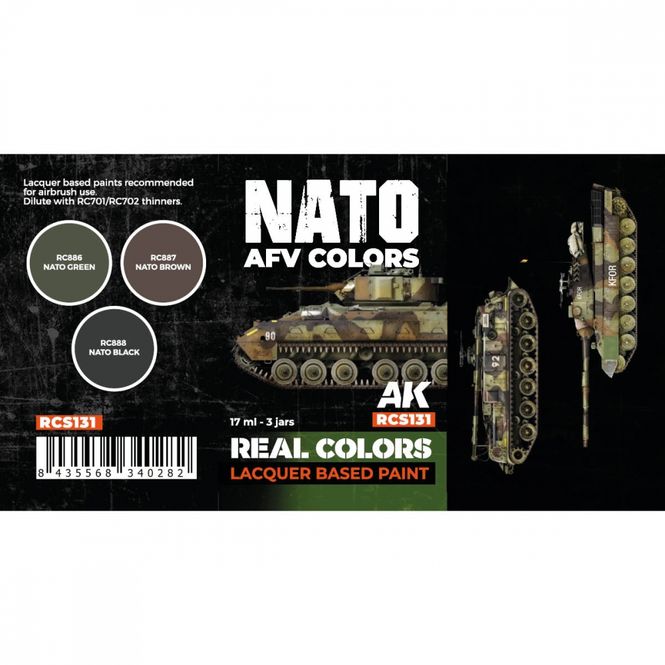 Hovedbilde AK-Interactive RCS131 NATO AFV Colors Set