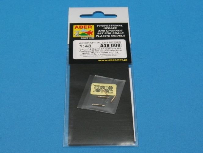 Main Image 4 barrels for MG FF - Aber Models
