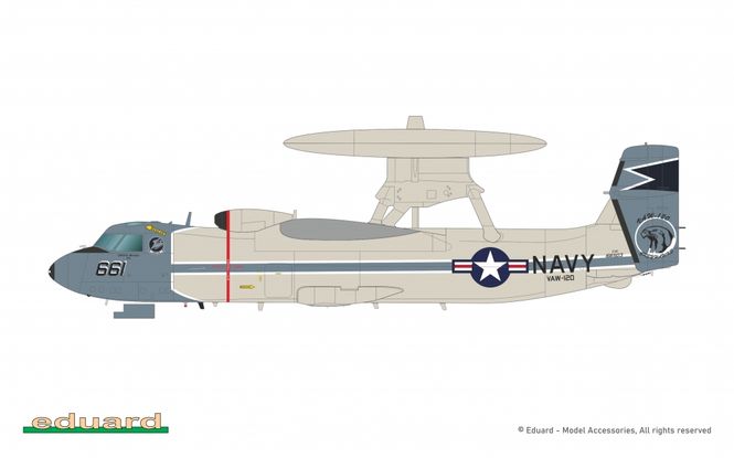 Main Image Eduard 1:72 - Eyes of the Fleet E-2C Hawkeye ...