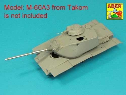 105 mm M-68 barrel with thermal shroud for  M60A3 Tank