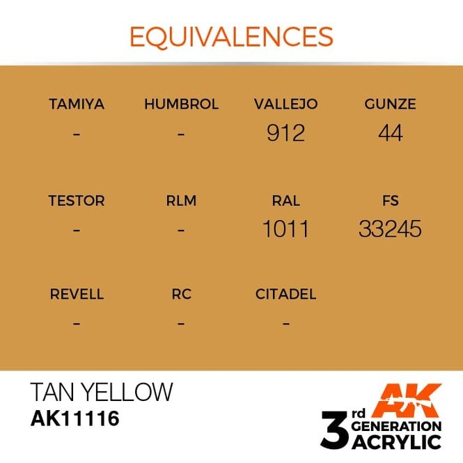 Hovedbilde Tan Yellow 17ml