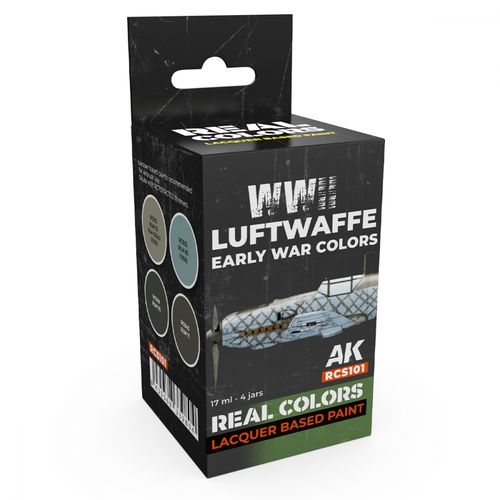 AK-Interactive RCS101 Luftwaffe WWII Early War Colors Set