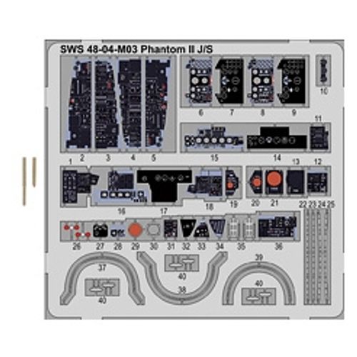 SWS48-04-M03 F-4J/S Photo-Etched Set