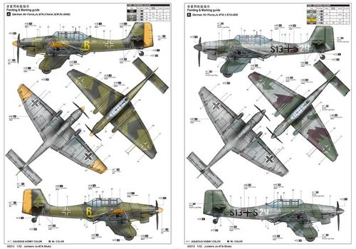 Trumpeter 1:32 - Junkers Ju 87A 03213 