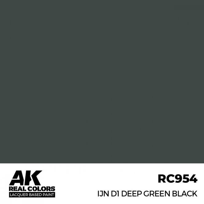 Hovedbilde RC954 IJN D1 Deep Green Black