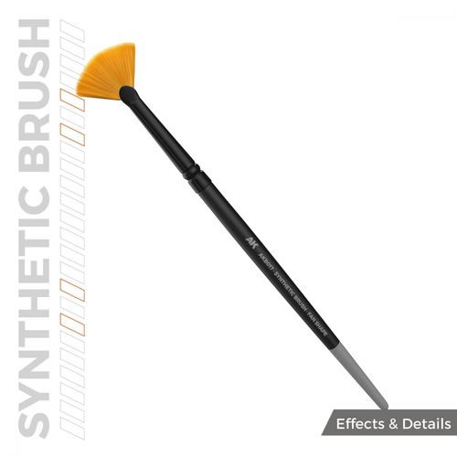 AK-Interactive B017 AK Synthetic Brush - Fan Shape