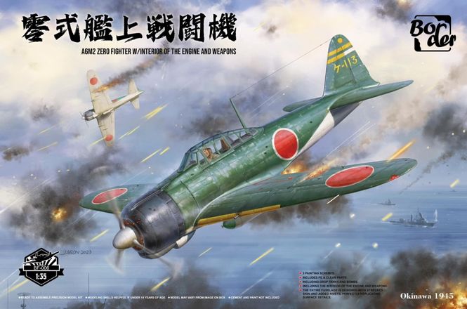 Hovedbilde Border Model 1:35 - A6M2 Zero Fighter