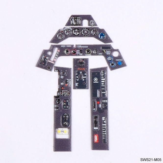Hovedbilde SWS21-M05 Fw 190 A-3/-4 3D Acrylic Instrument ...
