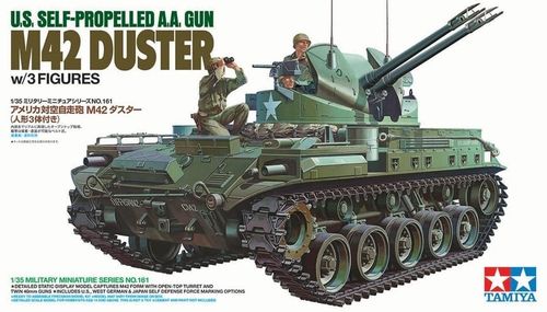 Tamiya 1:35 - 35161 M42 Duster w/3 figures