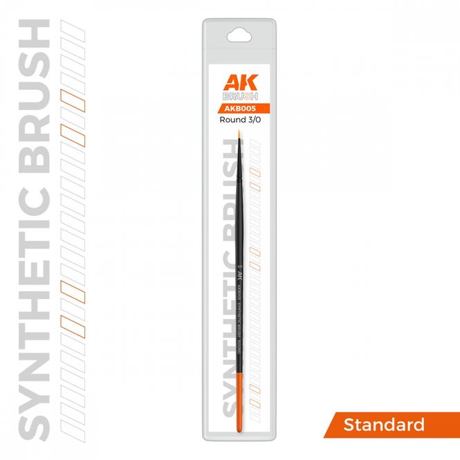 Hovedbilde AK-Interactive B005 AK Synthetic Brush - Round ...