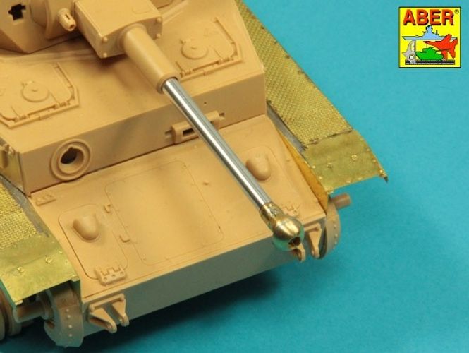 Hovedbilde Germ.75mm barrel for KwK40L/43 with single baffle ...