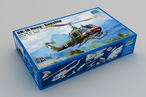 Trumpeter 1:35 - Bell UH-1 B Huey - Gunship (05112)