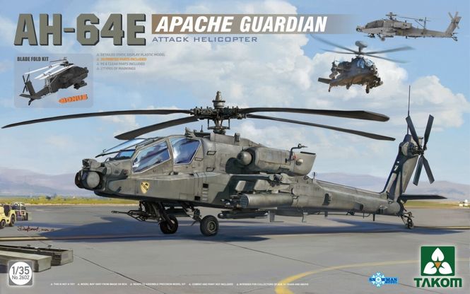 Hovedbilde Takom 1:35 - AH-64E Apache Guardian Attack ...