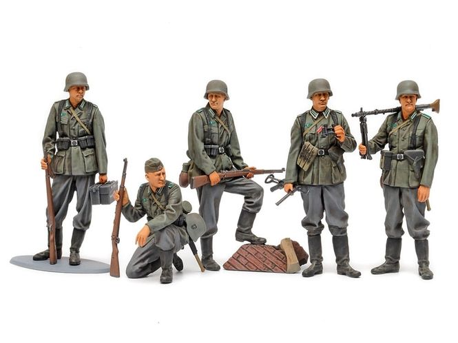 Hovedbilde Tamiya 1:35 - 35371 German Infantery Mid WWII