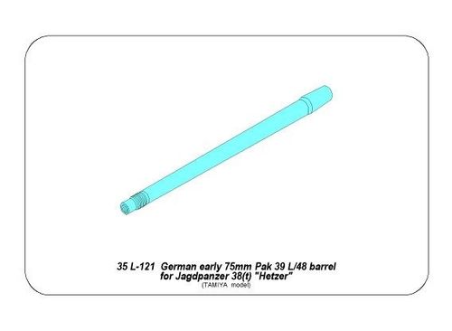 Early barrel for Hetzer