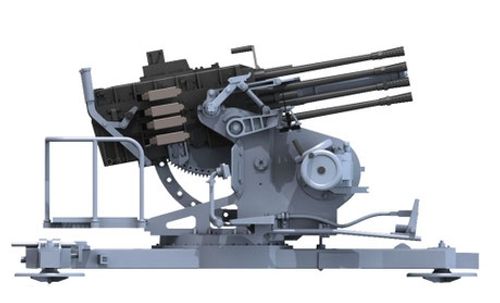 Das Werk 1:35 - 2cm Salvenmaschinenkanone