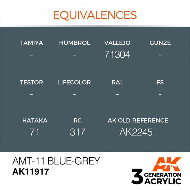 Main Image AMT-11 Blue-Grey