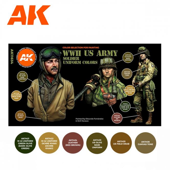 Hovedbilde AK-Interactive AK 11634 WWII US ARMY SOLDIER ...