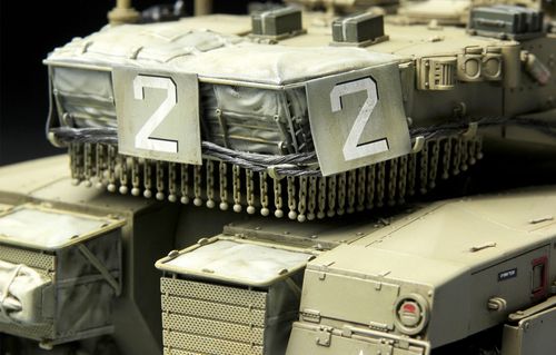 Meng Model 1:35 - Merkava MK.3 BAZ w/Nochri Dalet Mine Roller System (TS-005)